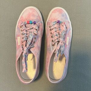 Superga x LoveShackFancy Cotton Candy Sneakers 8.5